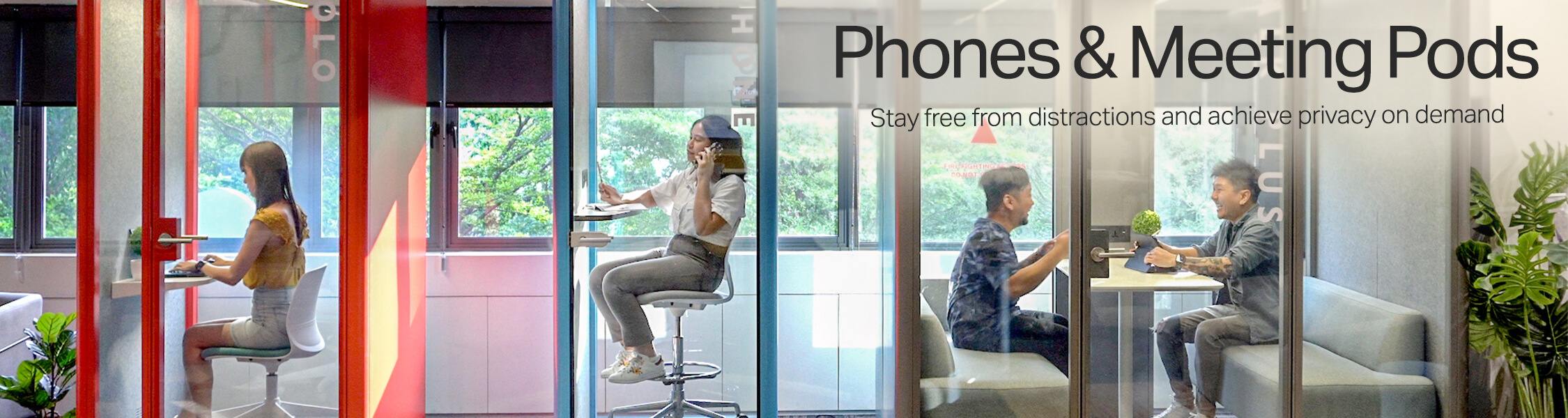Phone & Meeting Pods